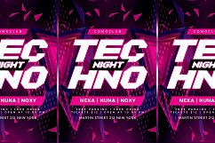 Techno Flyer Party Product Image 1
