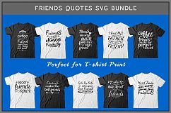 Friends Quotes SVG Bundle Product Image 1