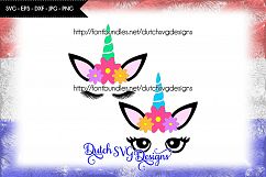 2 Unicorn cutting files, in Jpg Png SVG EPS DXF, for Cricut &amp; Silhouette, unicorn cut file, unicorn svg, unicorn cricut svg, unicorn eps Product Image 3
