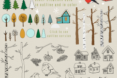 Christmas Forest by Sketchetarian Product Image 7