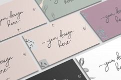 5x7 inch Postcard and Envelope Mock-Ups Product Image 14
