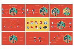 3D Cube Infographics Product Image 3