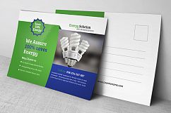 Energy Saving Postcard Template Product Image 3