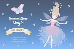 Summertime Magic Illustration Set Product Image 1