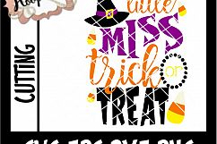 Little Miss Trick Or Treat - Halloween SVG Cu Product Image 2