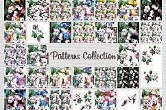 Cool cotton PNG watercolor set Product Image 9