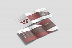 A4 Trifold Brochure Mockup Product Image 11
