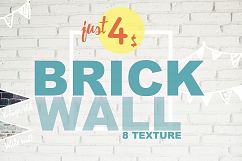 8 Brick Wall Texture Selected - edit Product Image 1