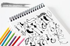 Arrow Doodles graphics and illustrations Product Image 3