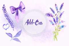 Watercolor Provence Clip Art Set Product Image 5