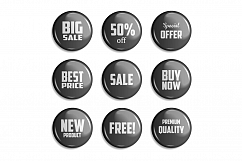 Sale Badges. 3 Colors Product Image 3