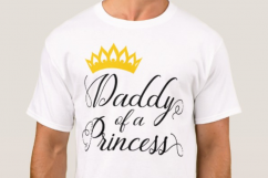 King and Princess SVG Sayings SVG Quotes SVG Daddy SVG Product Image 3