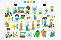 House Chores graphics and illustrations Product Image 2