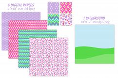 Easter clipart, Easter bunny graphics &amp; illustrations Product Image 4