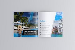 Holiday Travel Square Brochure Product Image 3