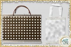 Pearl White glitter DIGITAL PAPERSSeamless,BORDERS,OVERLAY Product Image 10