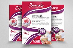 Spa &amp; Skin Care Treatment Flyer Product Image 1