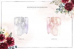 Burgundy Bouquets &amp; Animals Product Image 11