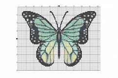 Butterfly cross stitch pattern Product Image 2