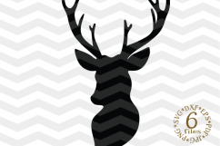 Deer Head SVG - Deer Cut Files SVG - Deer SVG -Cutting File Product Image 2