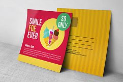 Icecream Promotional Postcard Product Image 3