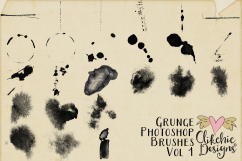 Photoshop Brushes - Grunge Texture Brushes Vol 1 Product Image 2
