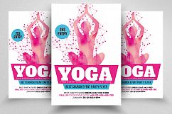 10 Yoga Flyer Template Bundle Product Image 2