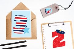 Nautical Numbers graphics and illustrations Product Image 4