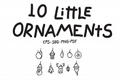 10 Little Ornaments Product Image 1