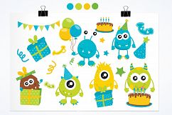 Monster Birthday Boys graphics and illustrations Product Image 2