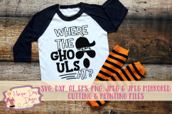 Where The Ghouls At SVG, DXF, AI, EPS, PNG, JPEG Product Image 1