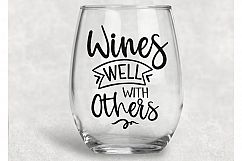 Wine Quotes Bundle Vol 2 - SVG, EPS, DXF, PNG Product Image 5