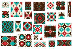 Seamless Native American Patterns Product Image 4