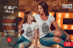 Family T-Shirt Mock-Up Vol.1 2017 Product Image 1