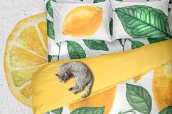 Lemon Garden. Botanical Watercolor Product Image 7