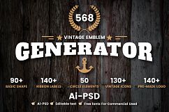 568 VINTAGE GENERATOR Product Image 1