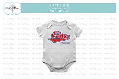 Baseball Baby Birthday Month Bundle 1-12 - SVG DXF PNG Product Image 5