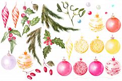 Watercolor Christmas BUNDLE 2 Product Image 4