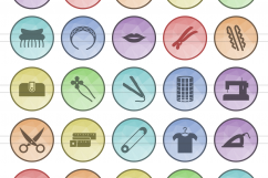 166 Fashion Filled Low Poly Icons Product Image 2