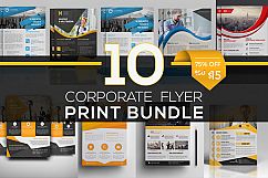 10 Corporate Flyers Bundle Product Image 1