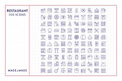 Line Icons - Restaurant Product Image 4