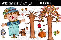 Fall Freddie Clipart Collection Product Image 1