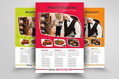 Restaurant Service Flyer Template Product Image 1