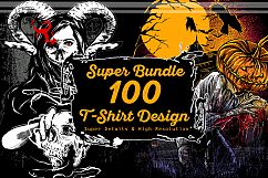 Super Bundle 100 T-Shirt Design Product Image 1