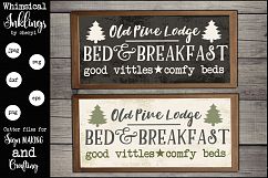 Old Pine Lodge SVG Product Image 1