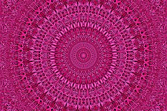 12 Pink Mandala Seamless Patterns - AI, EPS, JPG 5000x5000 Product Image 11