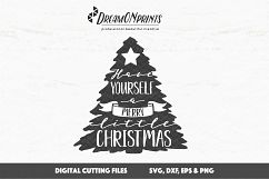 Christmas Tree - Merry Little Christmas SVG Files Product Image 2