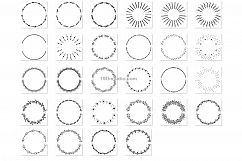 100 Wreaths and Circles SVG -VB Product Image 4