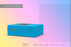 Two Cardboard Box Mockup Product Image 7