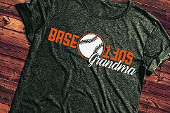 Softball - Baseball Mom, Dad, Sister, Brother SVG - Cut Files - Vinyl Cutters, Screen Printing, Silhouette, Die Cut Machines, &amp; More Product Image 4